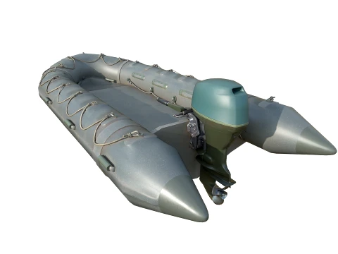 Motor Rubber Boat 3D Model
