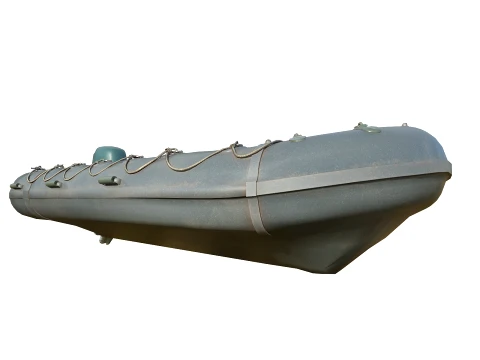 Motor Rubber Boat 3D Model