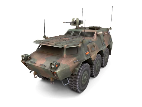 Zırhlı personel taşıyıcı 3D Model