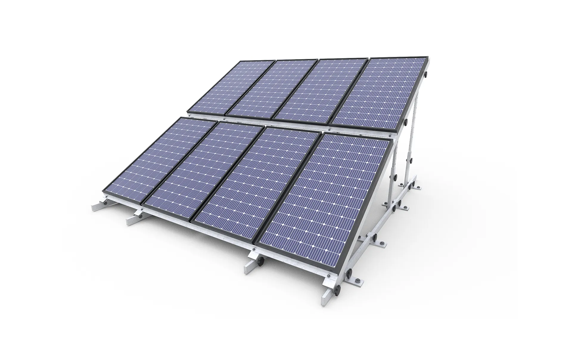 Painel solar Modelo 3D .c4d .max .obj .3ds .fbx .stl .blend 