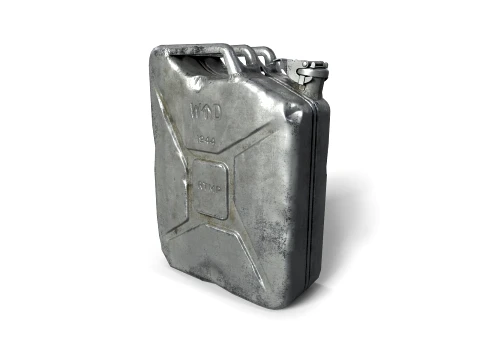 Al&uuml;minyum bidon 3D Model