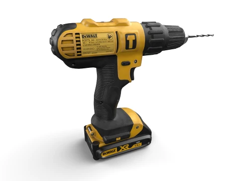 Furadeira sem fio Modelo 3D
