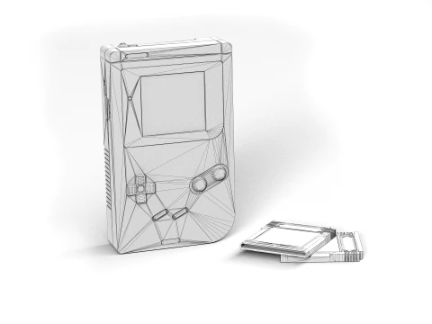 Nintendo Game Boy Classic 3D Model