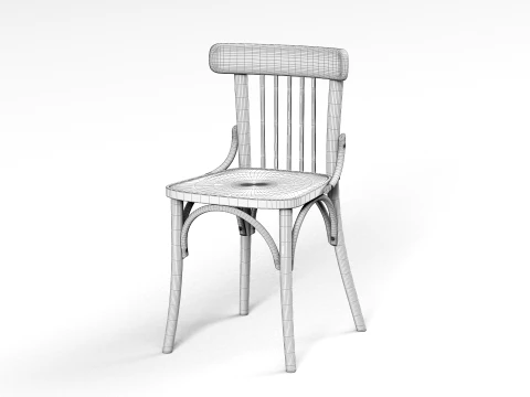 Old Chair 3D Model