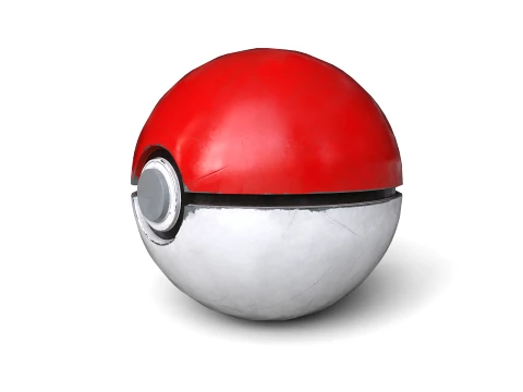 Pokeball 3D Model