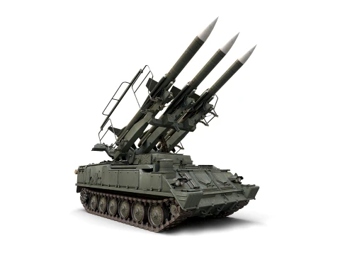 Kub SA-6 Modelo 3D