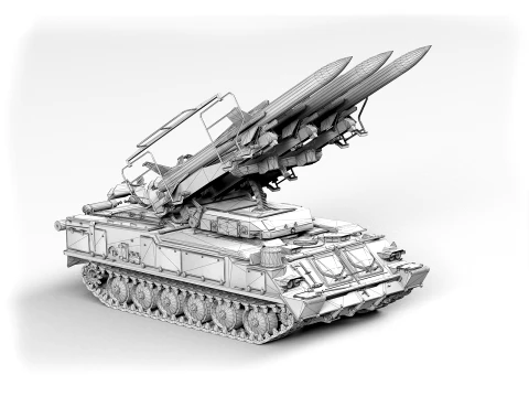 Kub SA-6 3D Model
