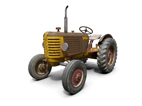 Trattore agricolo Modello 3D