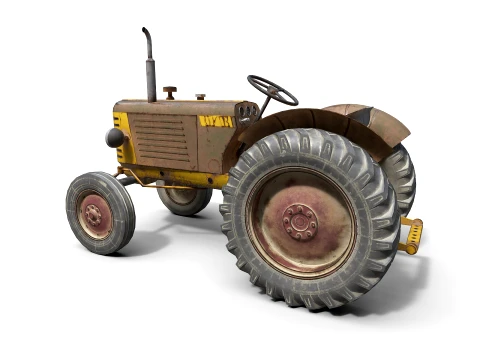 Farm Traktor 3D Model