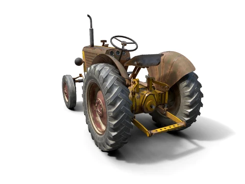 Farm Traktor 3D Model