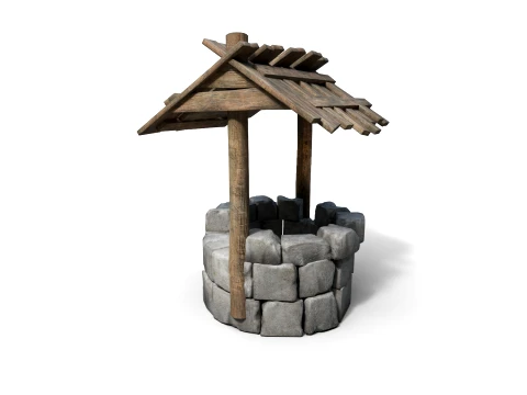 Old Water Well 3D Model