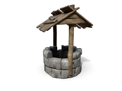 Old Water Well 3D Model