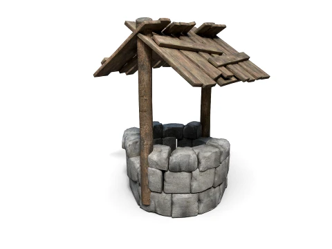 Old Water Well 3D Model