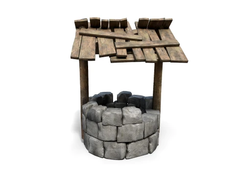 Old Water Well 3D Model