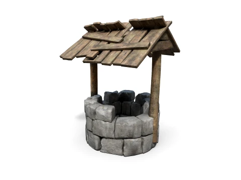 Old Water Well 3D Model