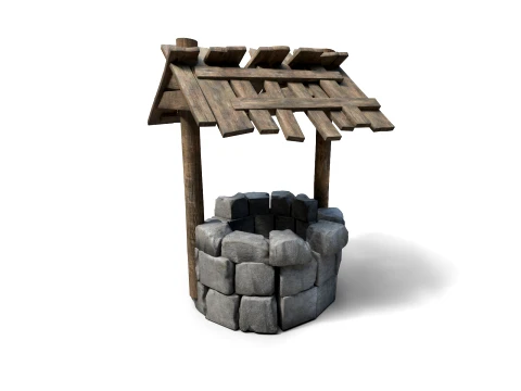 Old Water Well 3D Model