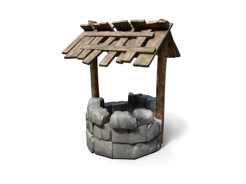 Old Water Well 3D Model
