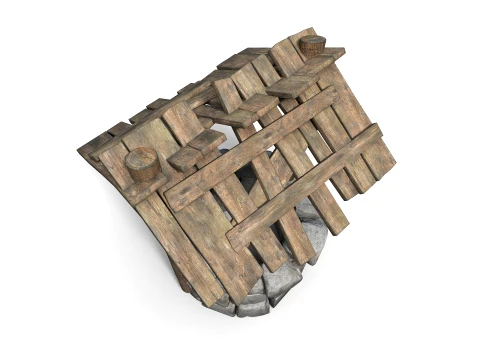 Old Water Well 3D Model