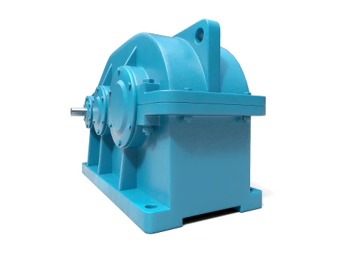 Industrial gearbox v2 3D Model