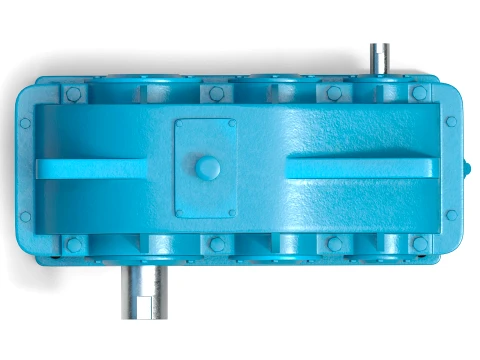 Industrial gearbox v2 3D Model