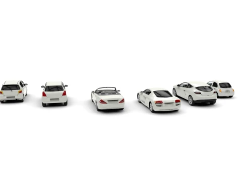 Complete Vehicle Pack 6 cars 3D Model