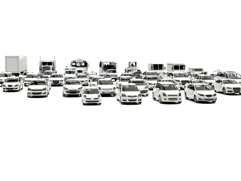 Complete Vehicle Pack 50 cars 3D Model