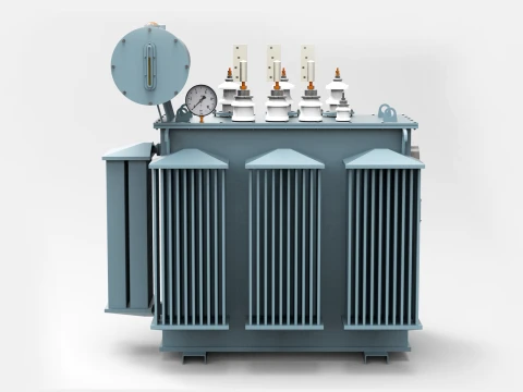 Oil Power Transformer 3D Model