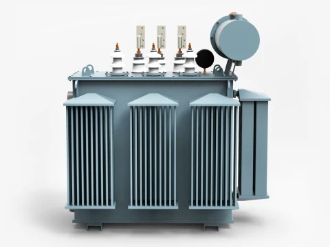 Oil Power Transformer 3D Model