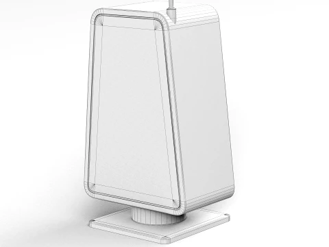 Vintage Radio 3D Model