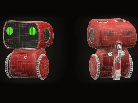 Smart Robot 3D Model