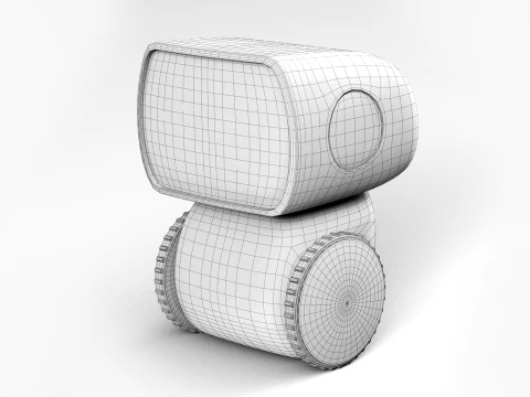 Smart Robot 3D Model