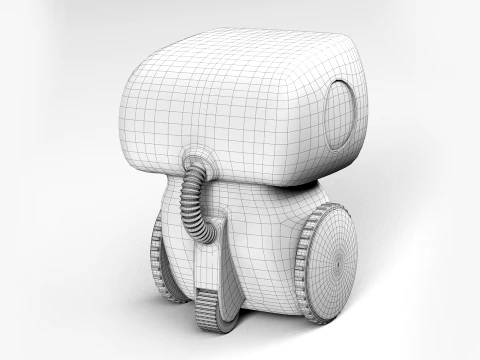 Smart Robot 3D Model