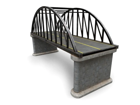 Old Iron Bridge 3D Model
