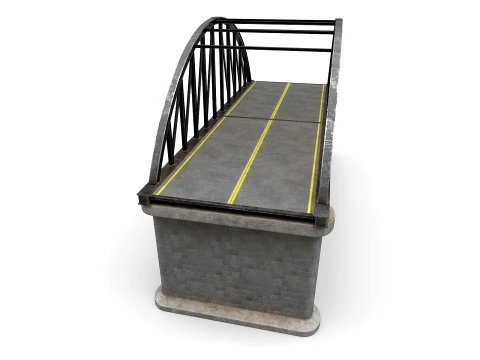 Old Iron Bridge 3D Model