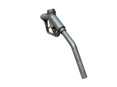 Rust Vintage Fuel Nozzle 3D Model