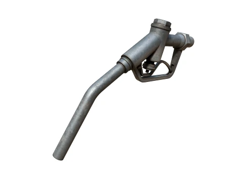 Rust Vintage Fuel Nozzle 3D Model