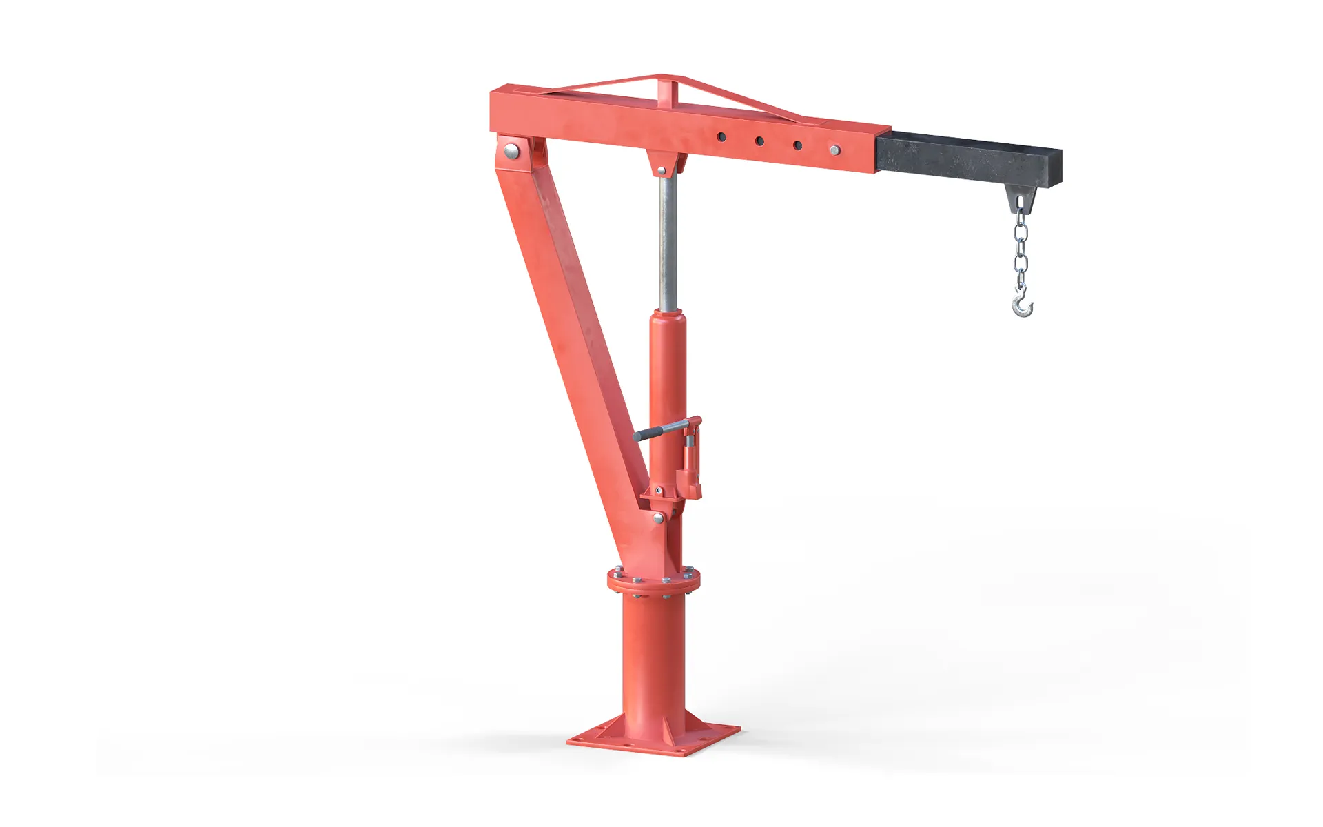 Hand Crane 3D Model .c4d .max .obj .3ds .fbx .stl .blend 