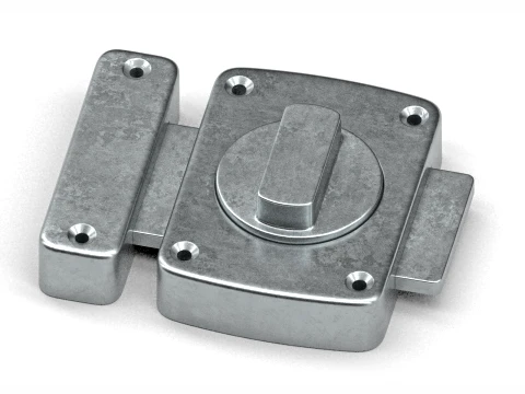 Door latch 3D Model