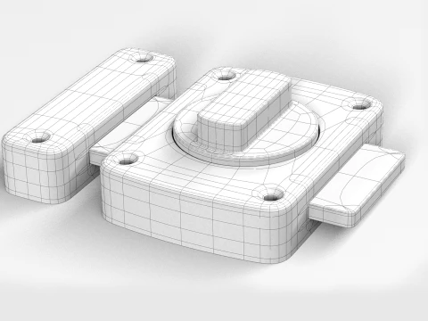 Door latch 3D Model