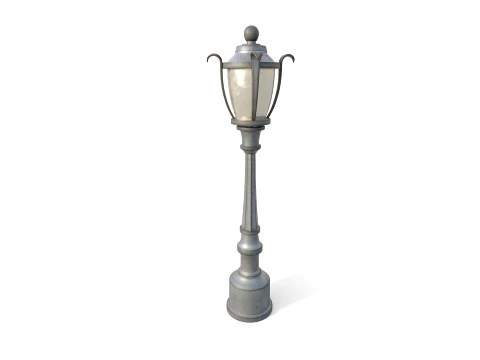 Vintage street lamp 3D Model