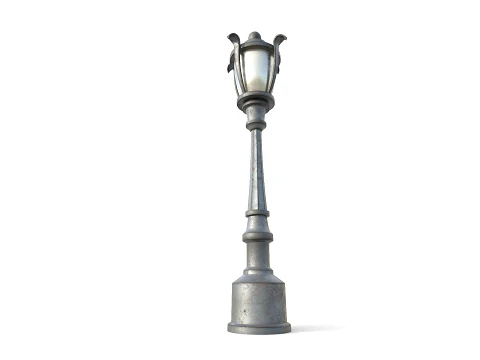 Vintage street lamp 3D Model