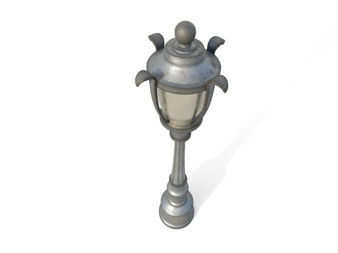 Vintage street lamp 3D Model