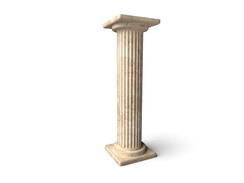 Antique column 3D 모델