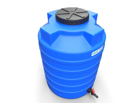 Plastic Tanks 3D Model