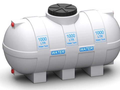 Plastic Tanks 3D Model