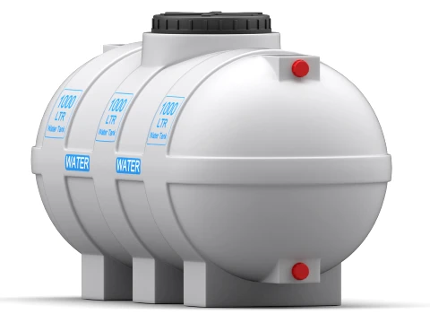 Plastic Tanks 3D Model