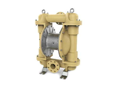 Pneumatic diaphragm pump 3D मॉडल