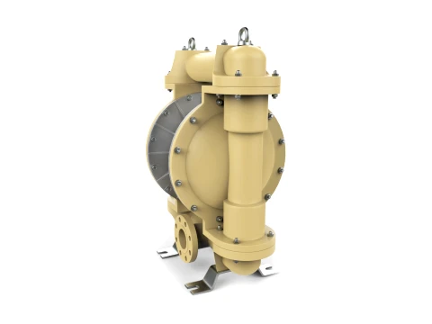 Pneumatic diaphragm pump 3D Model