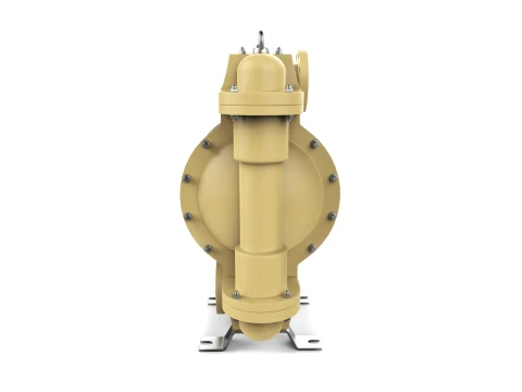 Pneumatic diaphragm pump 3D Model