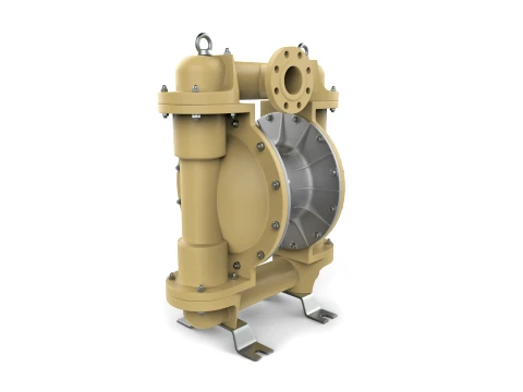 Pneumatic diaphragm pump 3D Model
